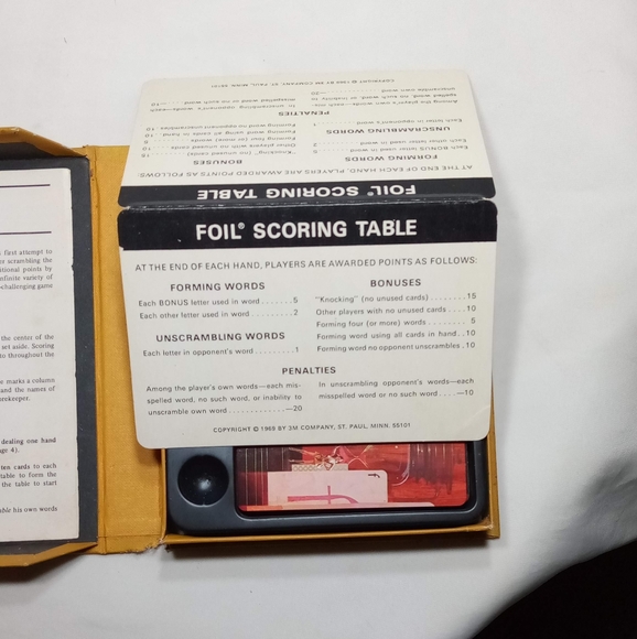 1970 FOIL Game of Words N Wits by 3M Company - Picture 3 of 14